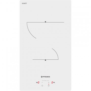 Pyramis PHC31210FMW Domino Κεραμική Εστία Αυτόνομη 29x51εκ.